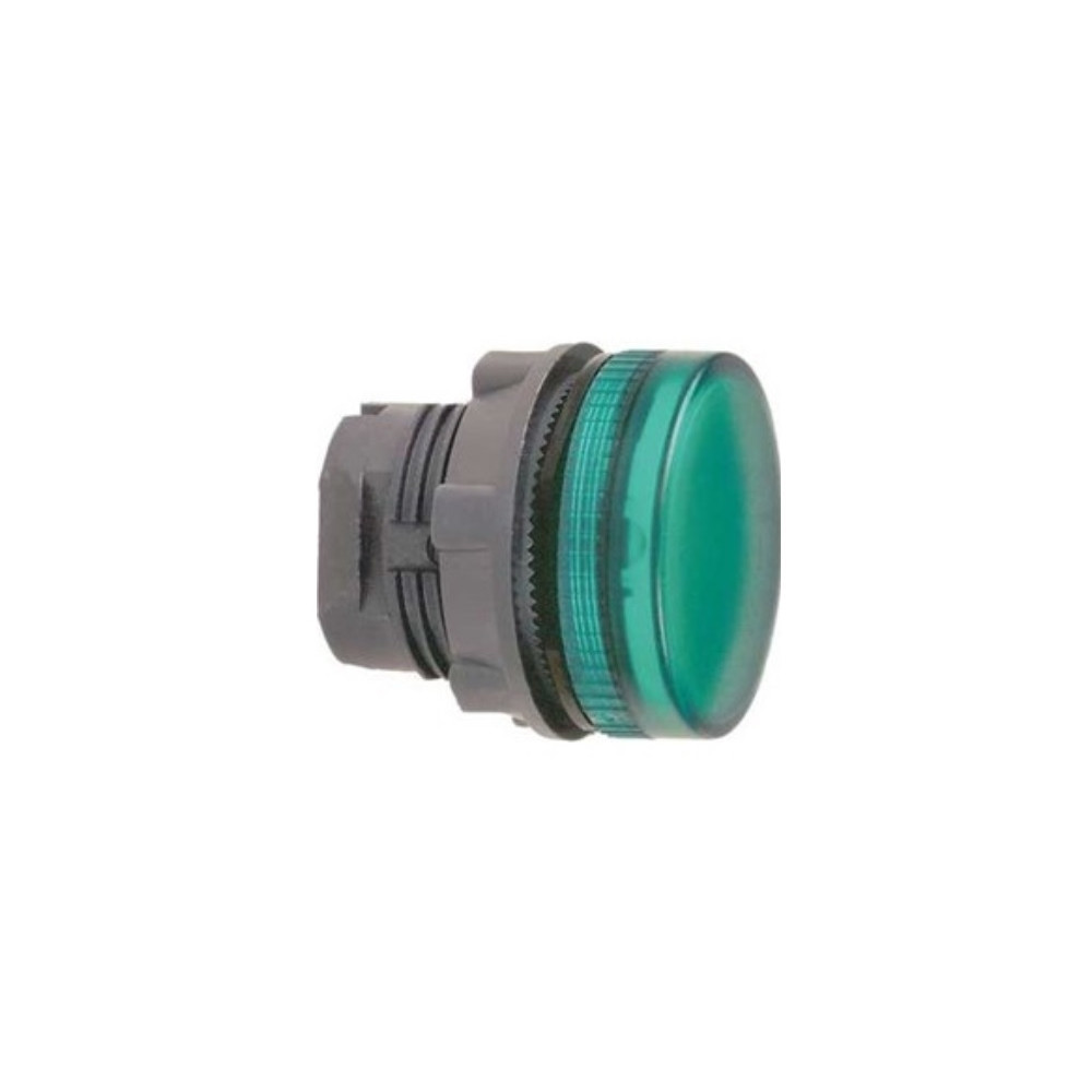 Produktbild för Schneider Electric ZB5, Knapp, Grön, Universal LED, IP66, IK...