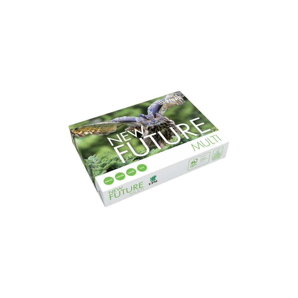 Produktbild för Skrivarpapper New Future Multi A4 vit 80g