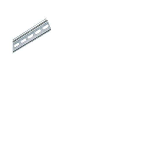 Solar Plus DIN-skena TS35/F6, 7,5 mm hög, hål 6,3x18 mm, el-förzinkad,...