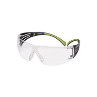 Produktbild för 3M 7100078989, Skyddsglasögon, Svart, Grå, Transparent, Poly...