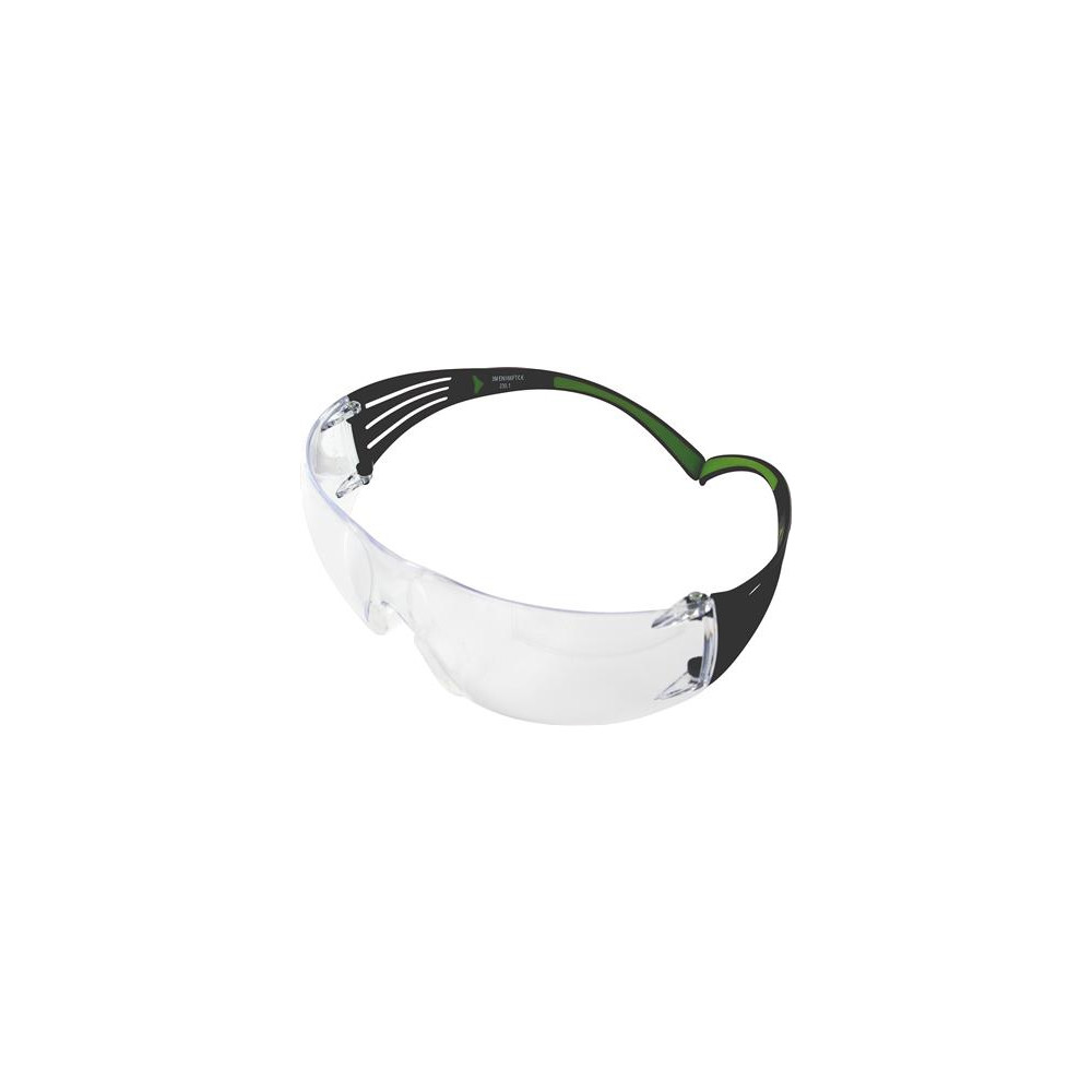 Produktbild för 3M 7100078989, Skyddsglasögon, Svart, Grå, Transparent, Poly...