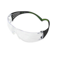 Produktbild för 3M 7100078989, Skyddsglasögon, Svart, Grå, Transparent, Poly...