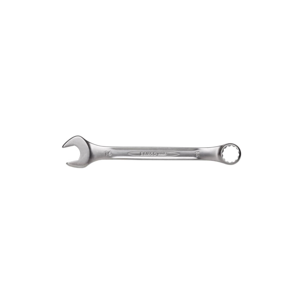 Produktbild för Bahco U-ringnyckel i metriska dimensioner, 9 mm, Krom, Kroml...
