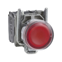 Produktbild för Schneider Electric XB4, Röd, 220-240 V, 50