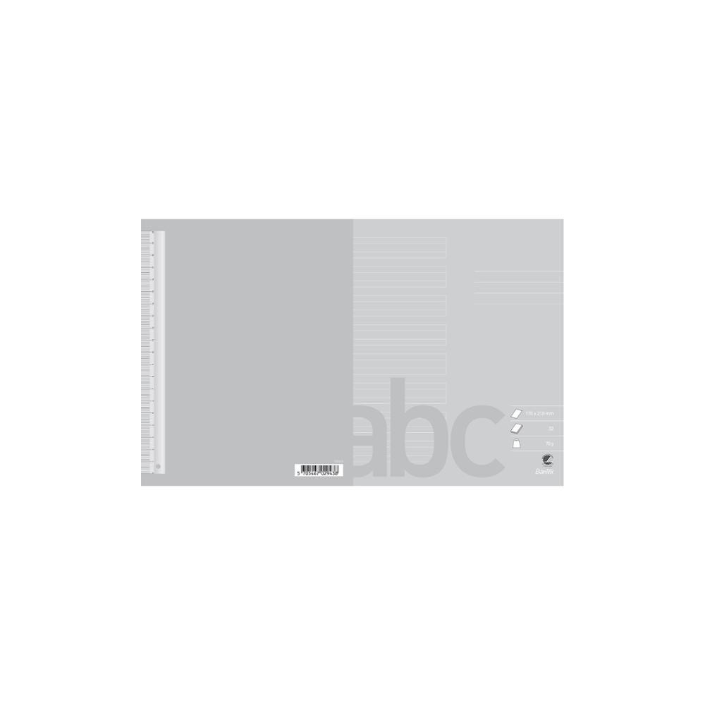 Produktbild för Anteckningsblock Bantex, 17 x 21 cm, 8 x 3 rader (5+7+5 mm),...