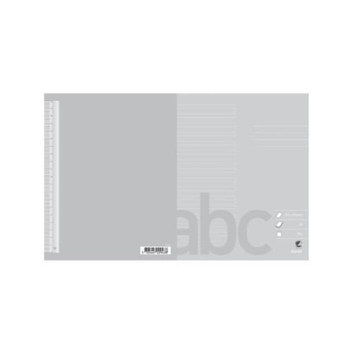 Hamelin Anteckningsblock Bantex, 17 x 21 cm, 8 x 3 rader (5+7+5 mm),...