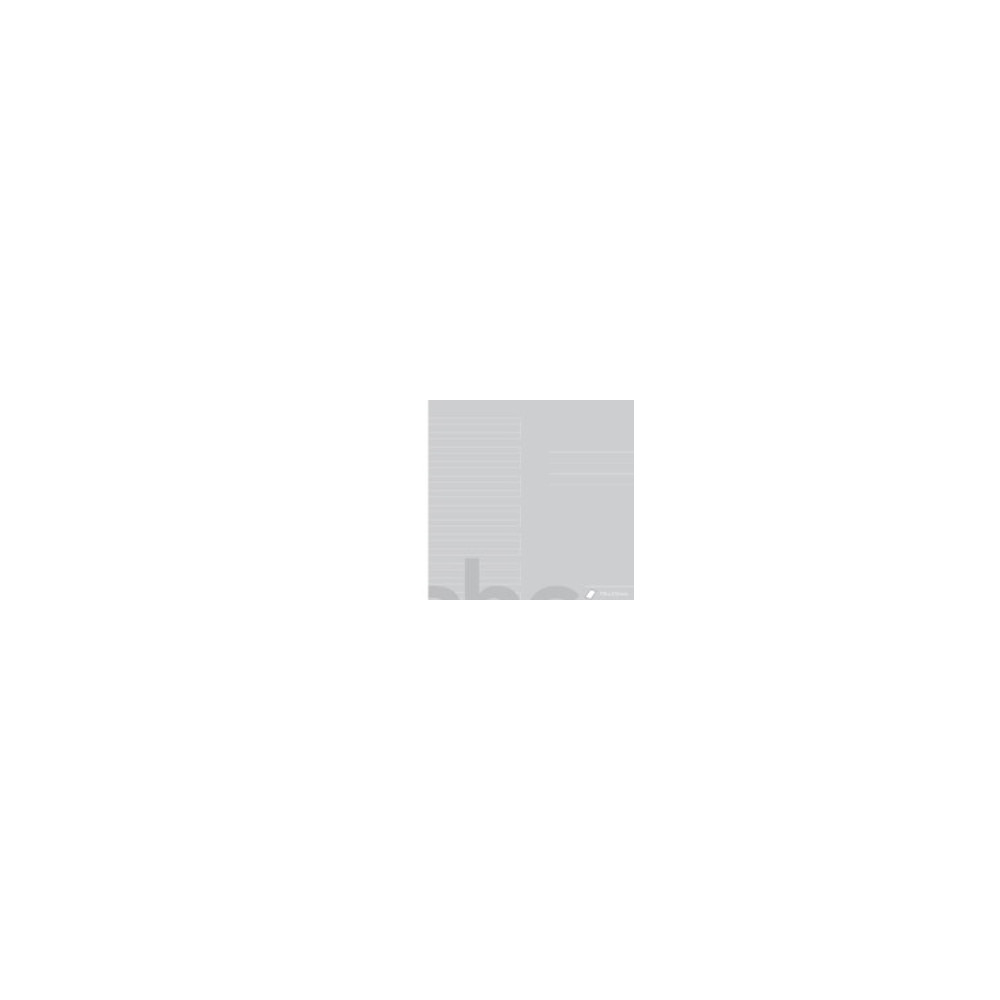 Produktbild för Anteckningsblock Bantex, 17 x 21 cm, 8 x 3 rader (5+7+5 mm),...