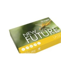 Produktbild för Skrivarpapper New Future Lasertech med hål A4 vit 80g