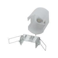 Produktbild för ESYLUX EP10425929, Ytmonterad, Vit, Polypropylen (PP), 63 mm...