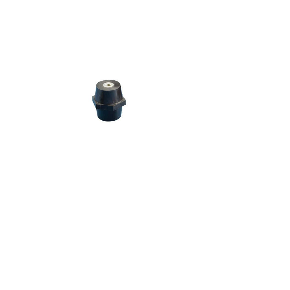 Produktbild för ABB halogenfri isolator 40x40 mm med M10-gängor i båda ändar...