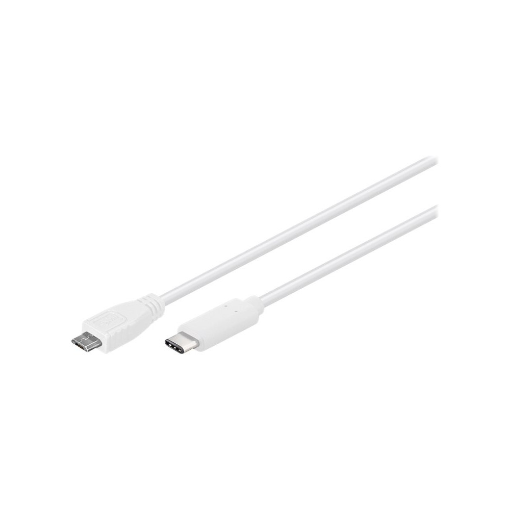 Produktbild för Sinox i-Media - USB-kabel - 24 pin USB-C till mikro-USB typ B - 1 m