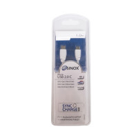 Produktbild för Sinox i-Media - USB-kabel - 24 pin USB-C till mikro-USB typ B - 1 m