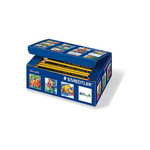 STAEDTLER Blyertspenna Staedtler Noris HB 121C150 skolpenna