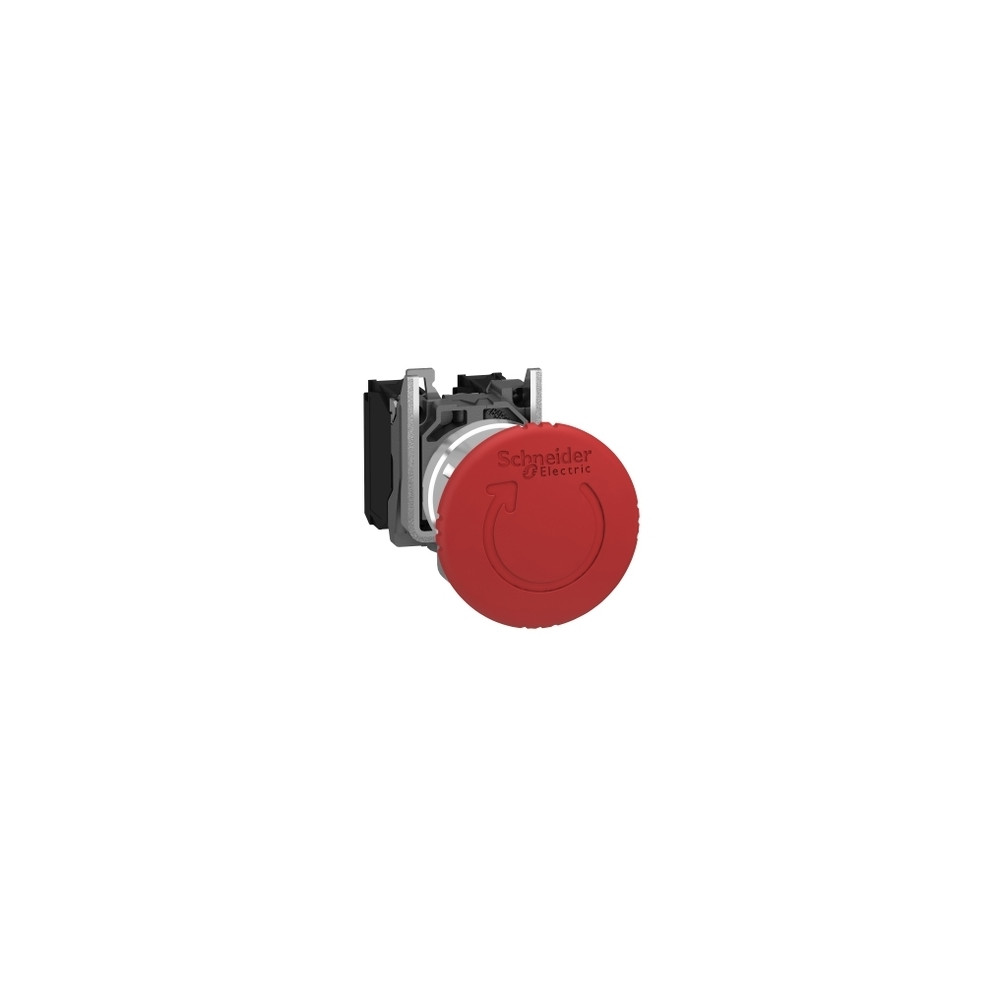 Produktbild för Schneider Electric XB4, Knapp, IP66, IK06, 40 mm, 82 mm, 47...