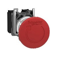 Produktbild för Schneider Electric XB4, Knapp, IP66, IK06, 40 mm, 82 mm, 47...