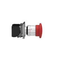 Produktbild för Schneider Electric XB4, Knapp, IP66, IK06, 40 mm, 82 mm, 47...