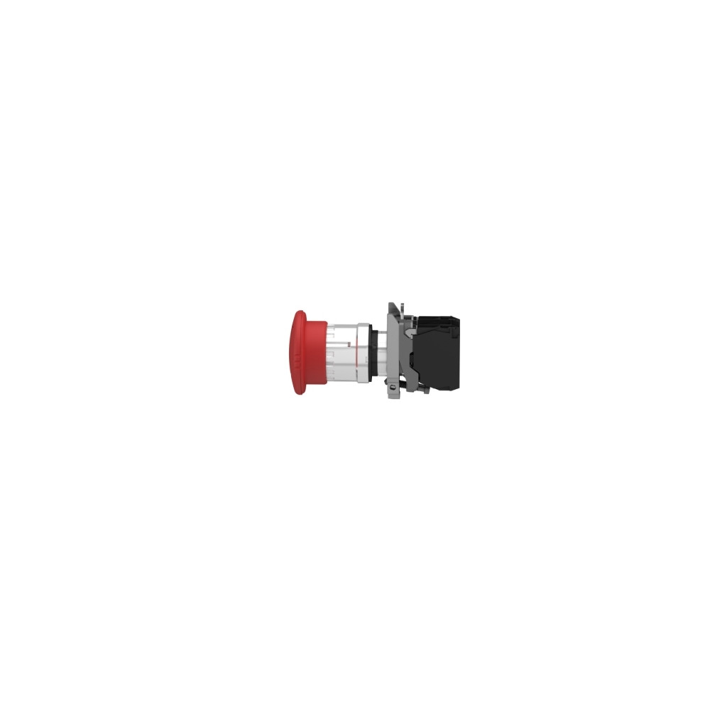 Produktbild för Schneider Electric XB4, Knapp, IP66, IK06, 40 mm, 82 mm, 47...