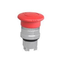 Produktbild för Schneider Electric ZB4BS844, Knapp, Grå, Metallisk, Röd, IP6...