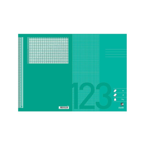 Hamelin Regnhäfte A4 med tjockt omslag fyrkantig 5x5 mm gräsgrön (10...
