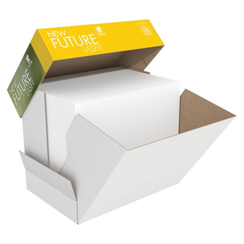 UPM Papper för svart/vit laserprint New Future Lasertech, multib...