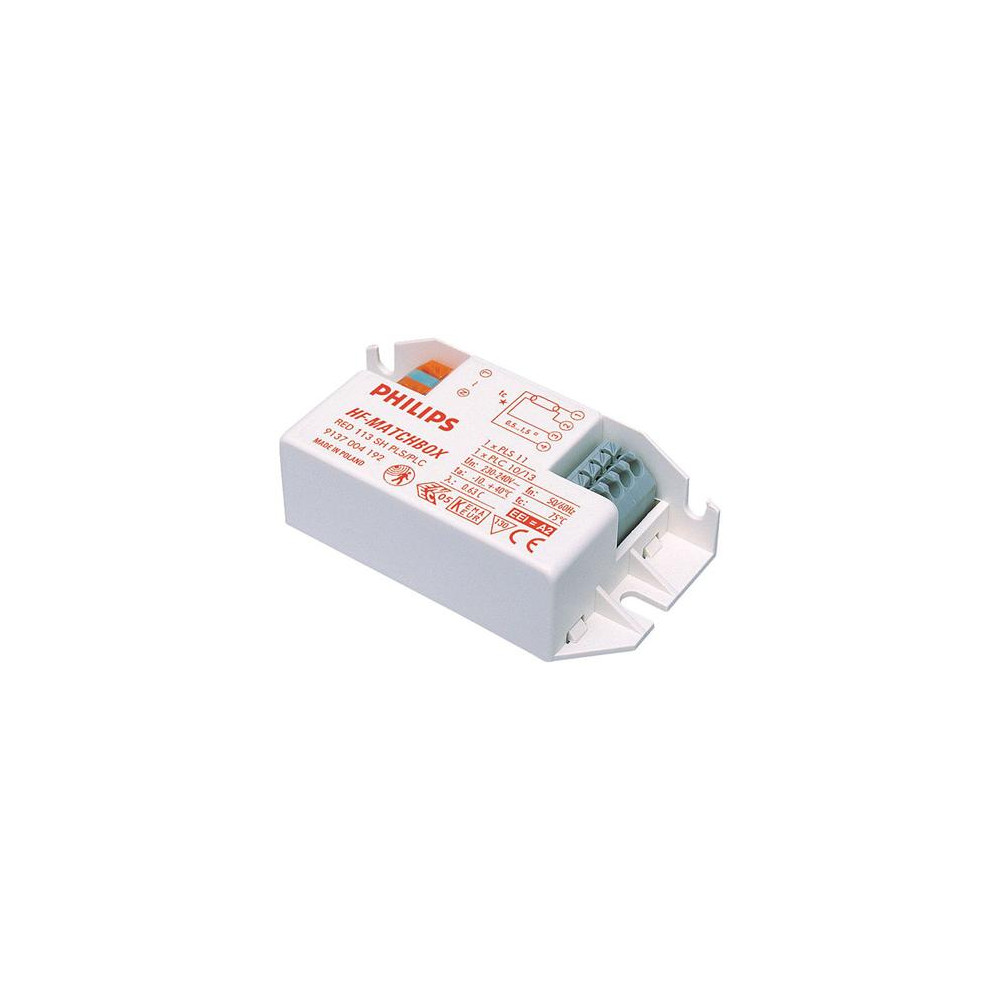 Produktbild för PHILIPS elektronisk driftdon 1x18W, 230-240V, HF-M Red PLC/P...