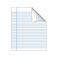 Produktbild för Skrivbok 170x210 mm linjerad 7,5 mm / 24 rader antracitgrå (...