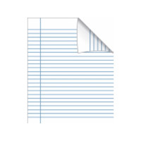 Produktbild för Skrivbok 170x210 mm linjerad 7,5 mm / 24 rader antracitgrå (...