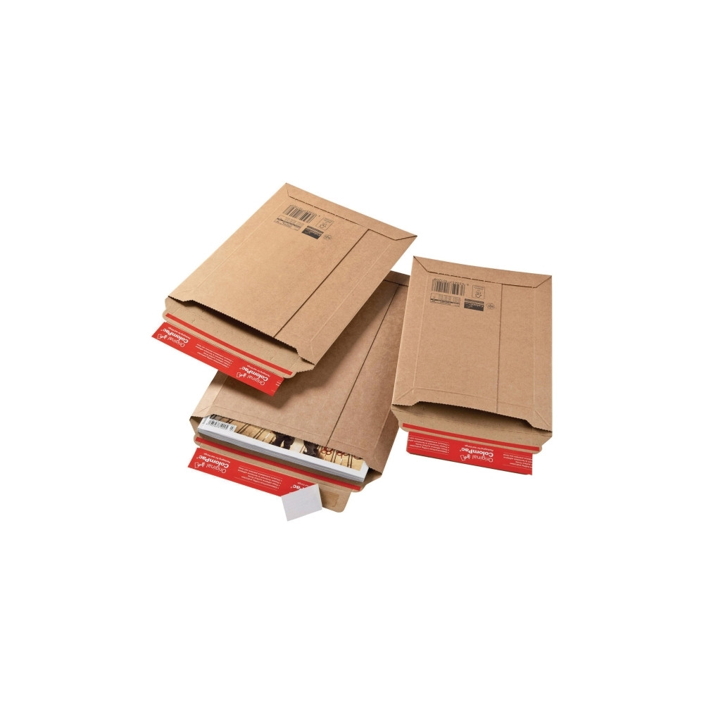 Produktbild för Papperskuvert ColomPac B4 brun 50 x 250 x 360 mm förpackning...