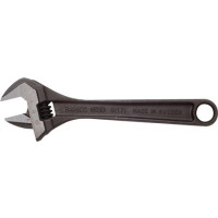 Produktbild för Bahco Skiftnyckel, svartoxiderad, 255 mm, Ställbar skiftnyck...