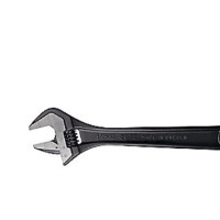 Produktbild för Bahco Skiftnyckel, svartoxiderad, 255 mm, Ställbar skiftnyck...