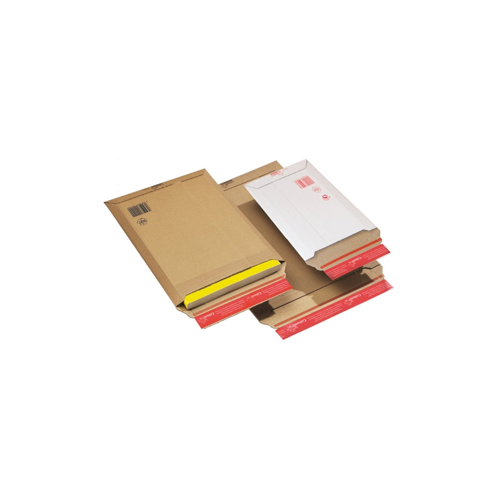 Produktbild för ColomPac CP 010 - postsäck - 303 x 413 mm - öppen ände - brun - paket med 20