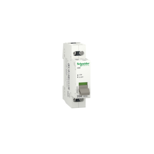 SCHNEIDER ELECTRIC Schneider Electric A9S60220, Frånskiljare, Vit, IP4X, 18 mm,...