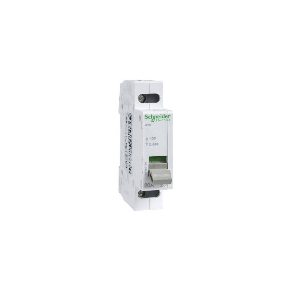 Produktbild för Schneider Electric A9S60220, Frånskiljare, Vit, IP4X, 18 mm,...