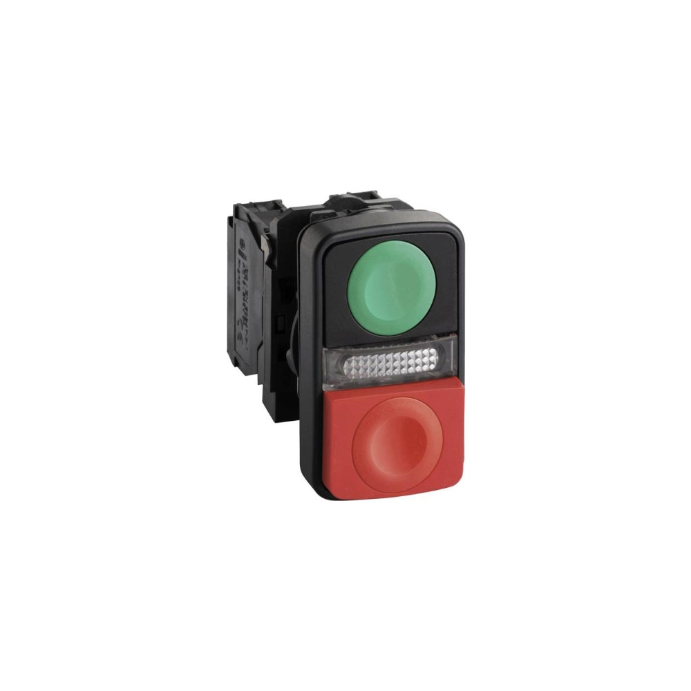 Produktbild för Schneider Electric XB5, Knapp, Grön, IP66, IK05, Klass II, 3...