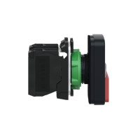 Produktbild för Schneider Electric XB5, Knapp, Grön, IP66, IK05, Klass II, 3...