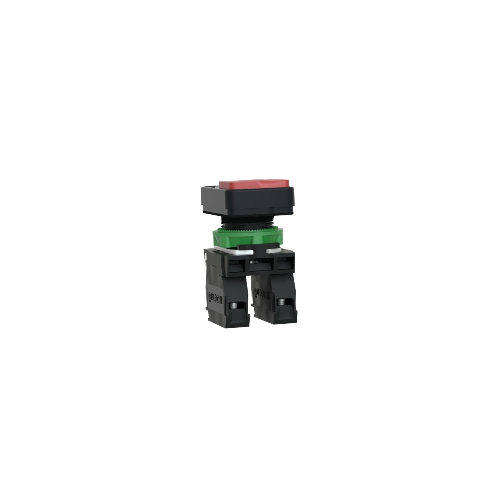 Produktbild för Schneider Electric XB5, Knapp, Grön, IP66, IK05, Klass II, 3...
