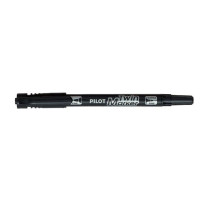 Produktbild för Permanent markör, Pilot BeGreen Twin Marker, extra fin/fin,...