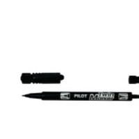 Produktbild för Permanent markör, Pilot BeGreen Twin Marker, extra fin/fin,...