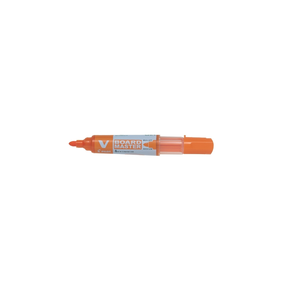 Produktbild för Whiteboardpenna Pilot BeGreen, refillbar, rund, orange (10-p...