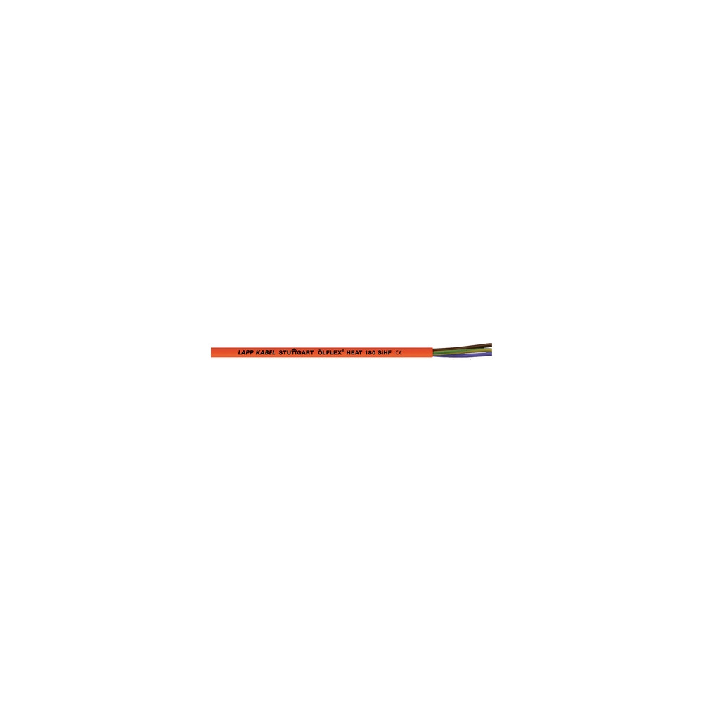 Produktbild för Lapp ÖLFLEX HEAT 180 SiHF, 1,5 mm ², Orange, Silikon, 29 kg/...