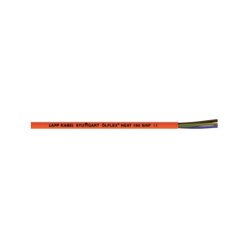 LappKabel Lapp ÖLFLEX HEAT 180 SiHF, 1,5 mm ², Orange, Silikon, 29 kg/...