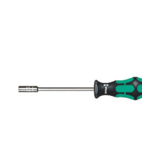 Produktbild för Wera 395 Skruvmejsel med toppnyckel, 33 mm, 23 cm, 33 mm, sv...