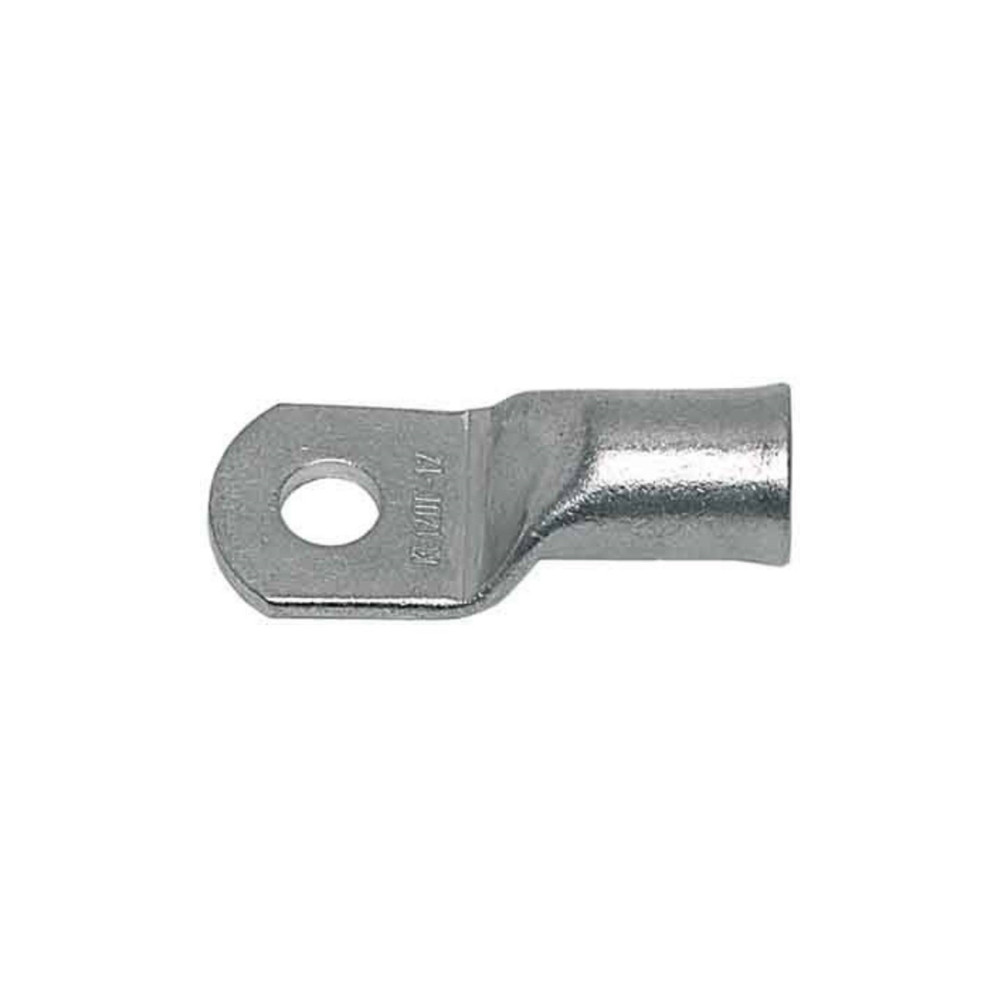 Produktbild för Klauke 704F10MS, Rörformig ringkabelsko, Rak, Silver, Koppar...
