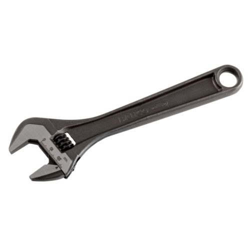 BAHCO Bahco Skiftnyckel, svartoxiderad, 155 mm, Ställbar skiftnyck...