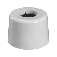Produktbild för Purus vit plastrosett 32 mm med en höjd på 65 mm och en bred...