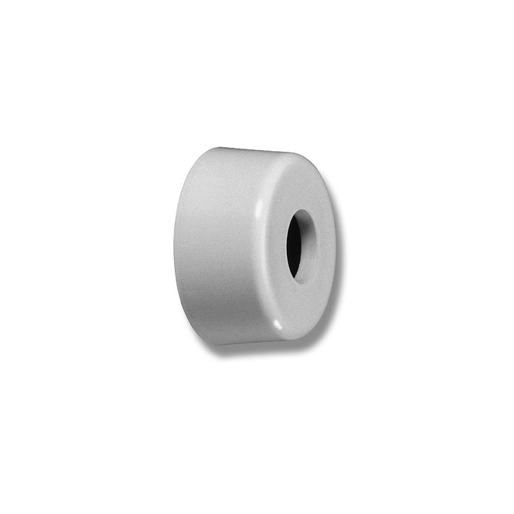 Produktbild för Purus vit plastrosett 32 mm med en höjd på 65 mm och en bred...
