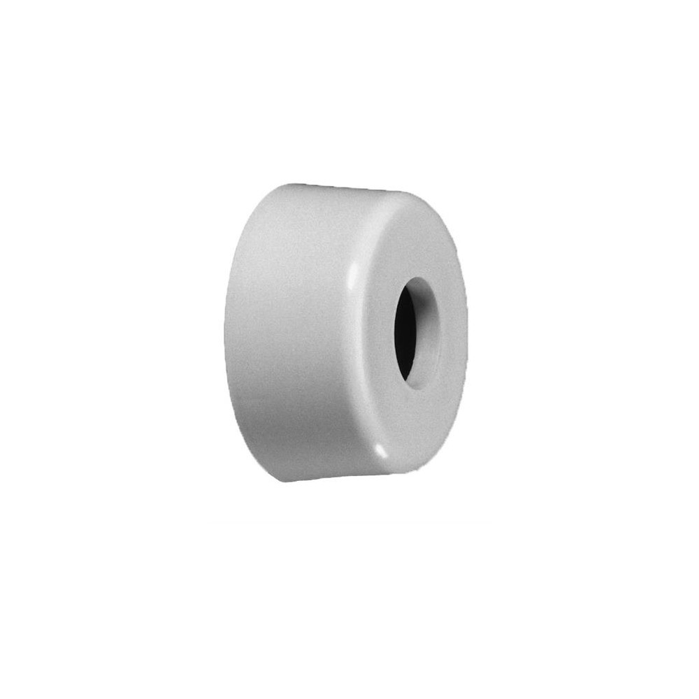Produktbild för Purus vit plastrosett 32 mm med en höjd på 65 mm och en bred...