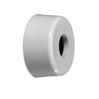 Produktbild för Purus vit plastrosett 32 mm med en höjd på 65 mm och en bred...