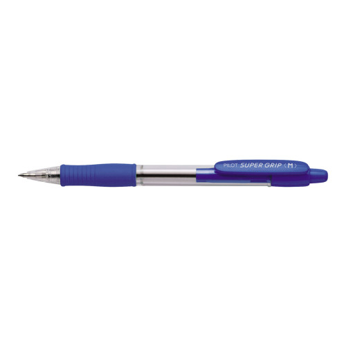 Pilot Pen Pilot Super Grip - kulspetspenna - blå 12-pack