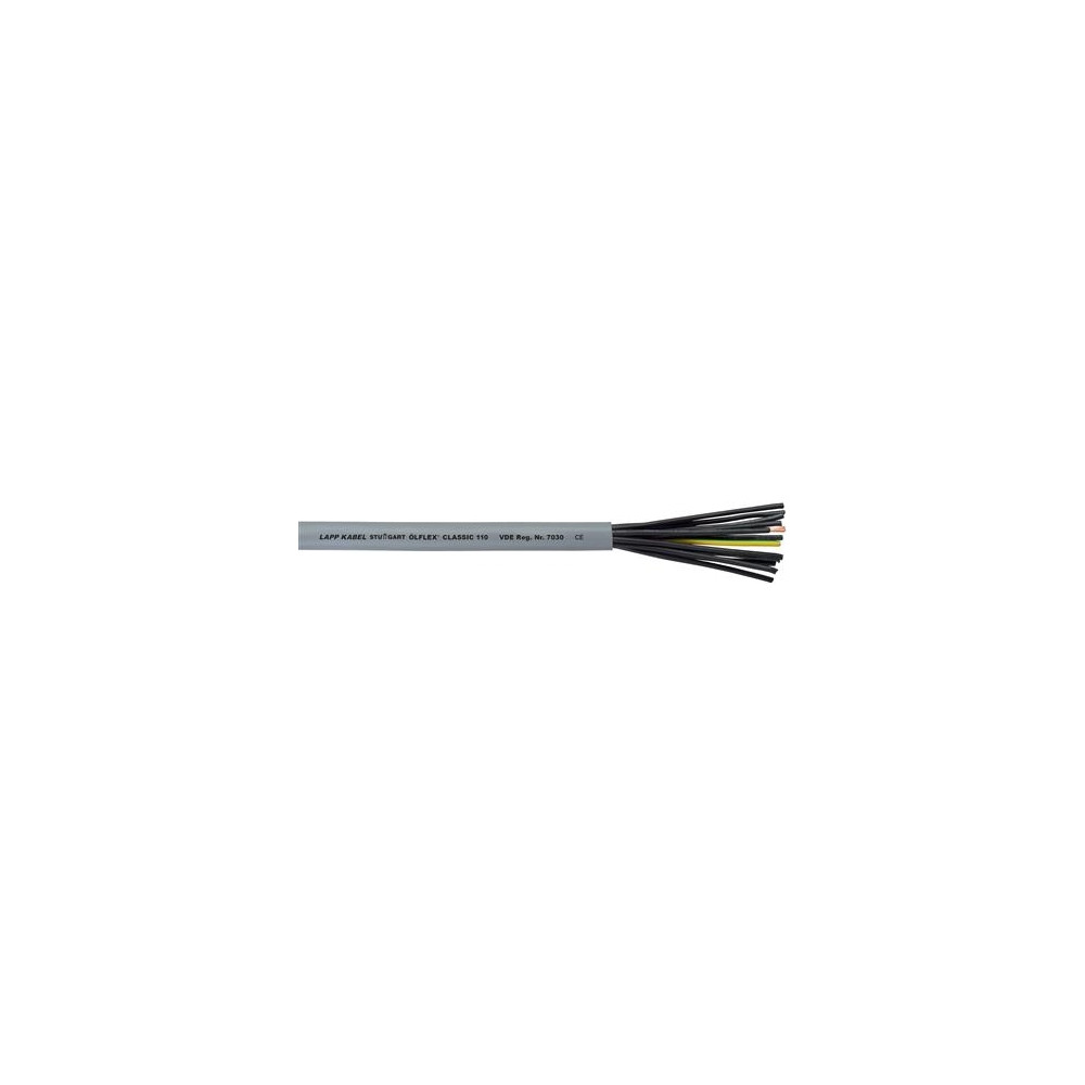 Produktbild för Lapp ÖLFLEX 1119604, Grå, Koppar, PVC, 1,3 cm, 342,278 kg/km...
